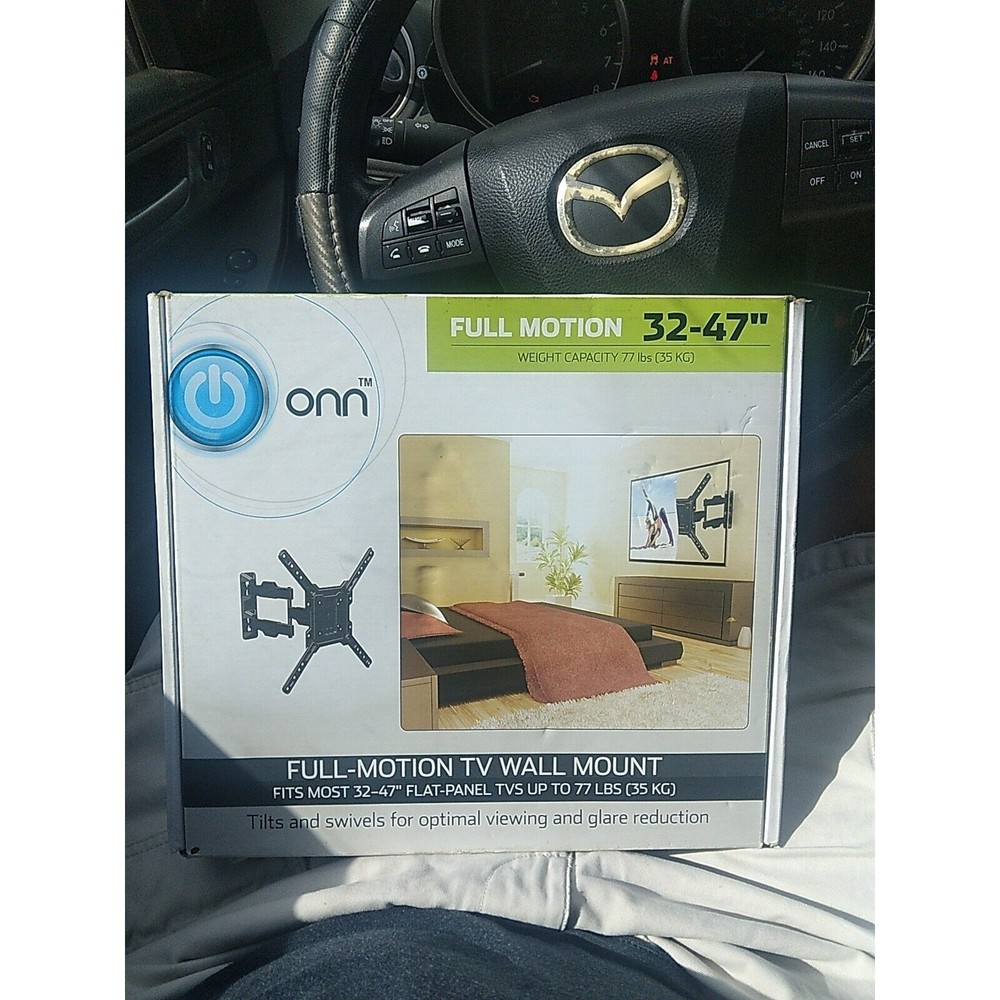 Hang Onn Full Motion TV Wall Mount For 32"- 47" TV